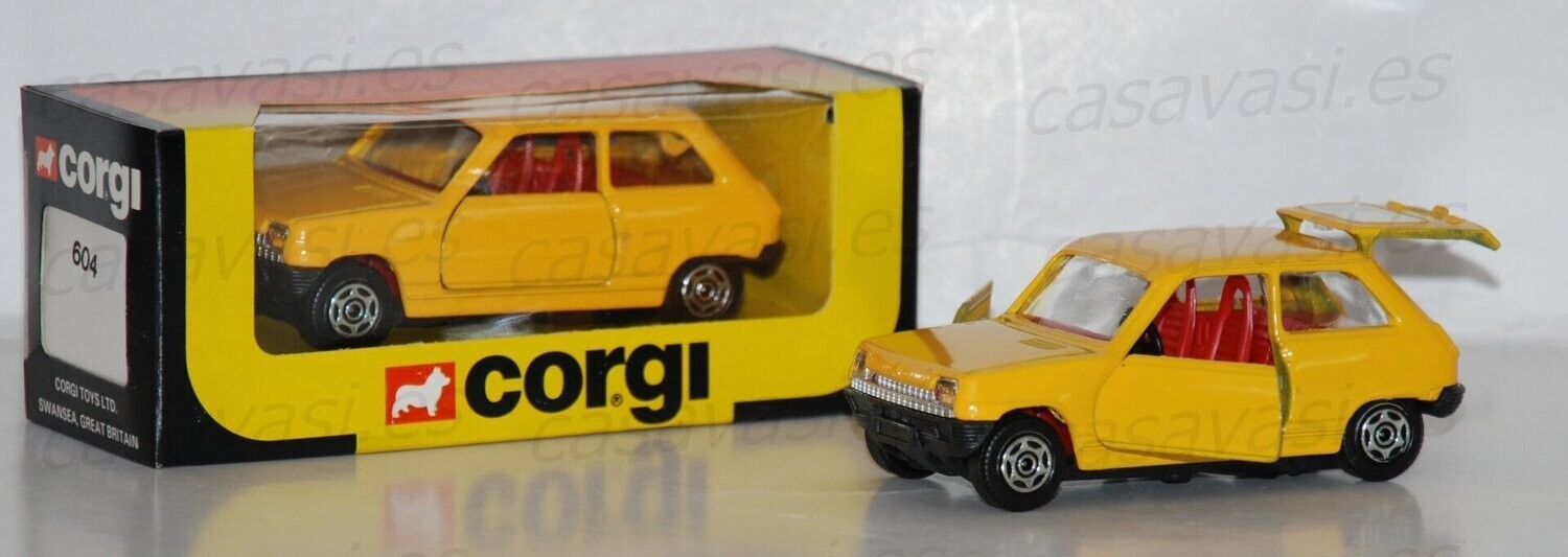 Corgi - 604 - 1984 - Renault 5