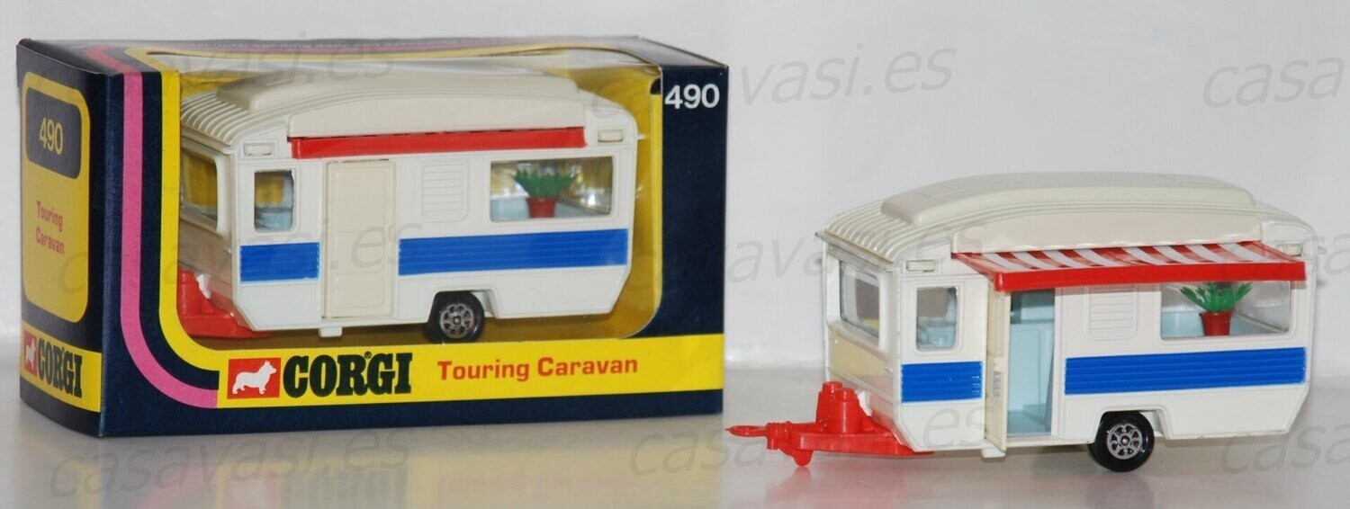 Corgi - 490 - 1975 - Touring Caravan