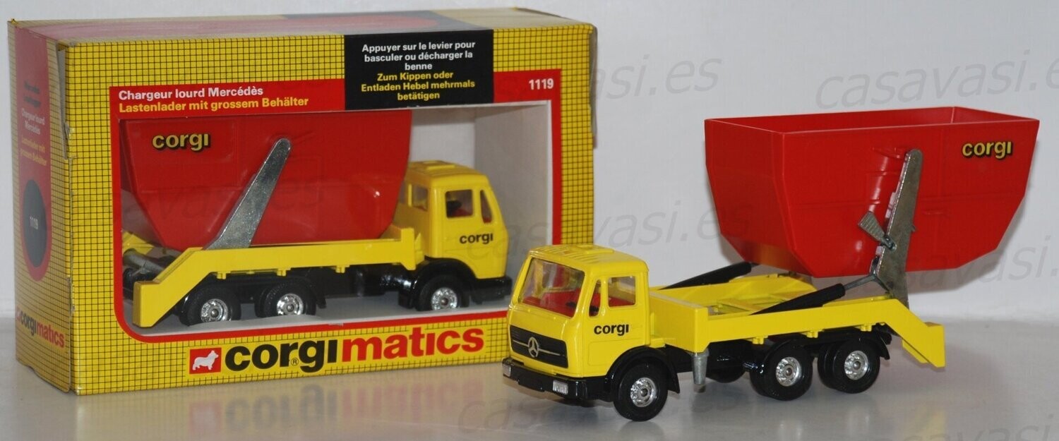 Corgi - 1119 - 1983 - Mercedes LoadLugger
CORGIMATICS