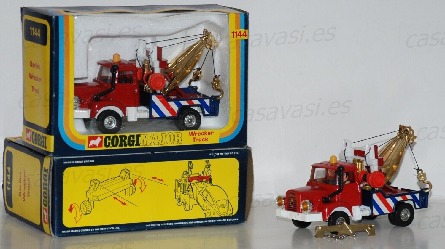 Corgi - 1144 - 1974 - Wrecker Truck