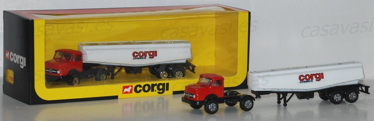 Corgi - 1130 - 1981 - Mercedes Corgi Chemco