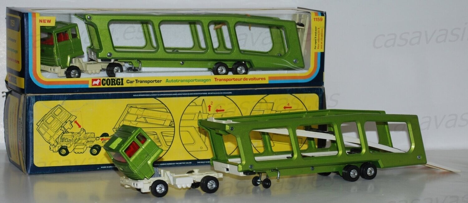 Corgi - 1159 - 1976 - Car Transporter