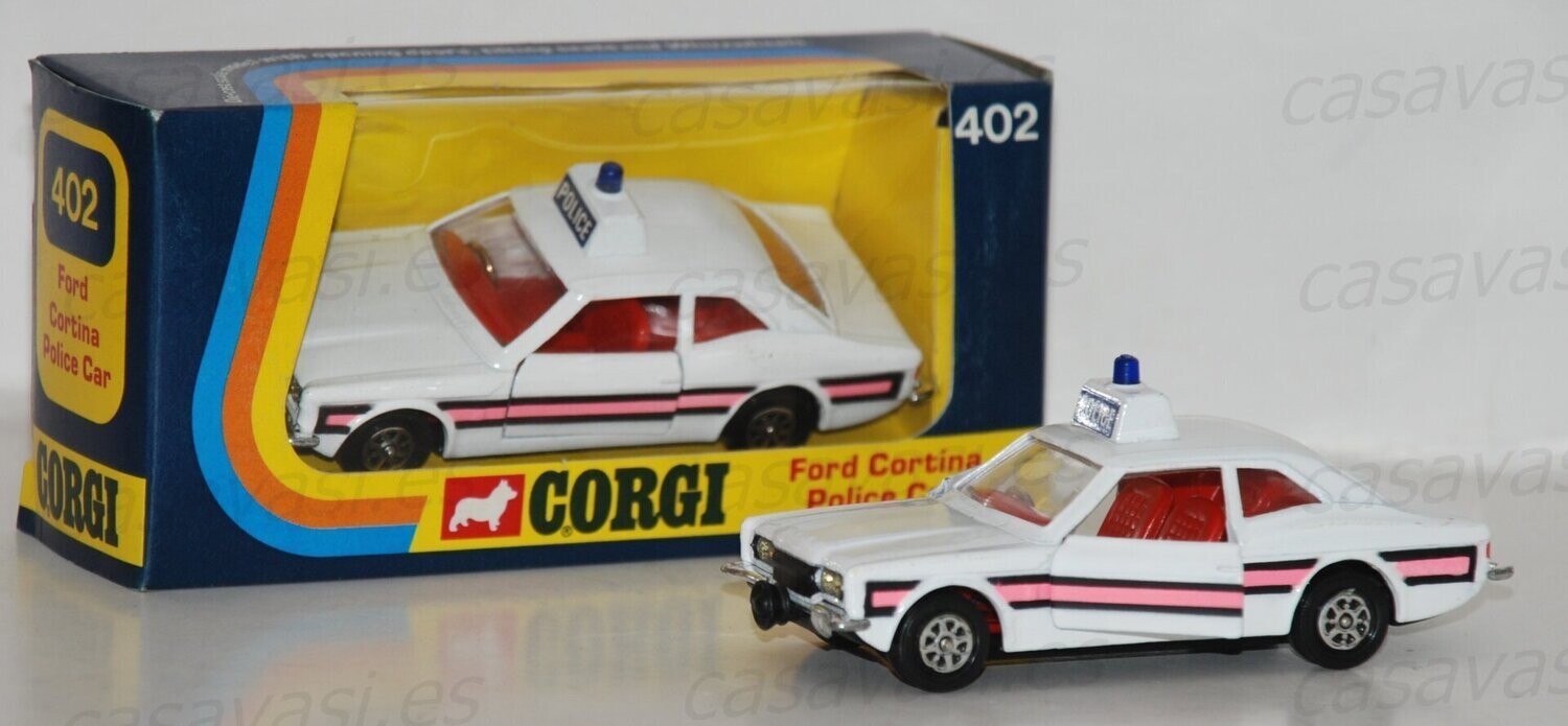 Corgi - 402 - 1973 - Ford Cortina - Police Car