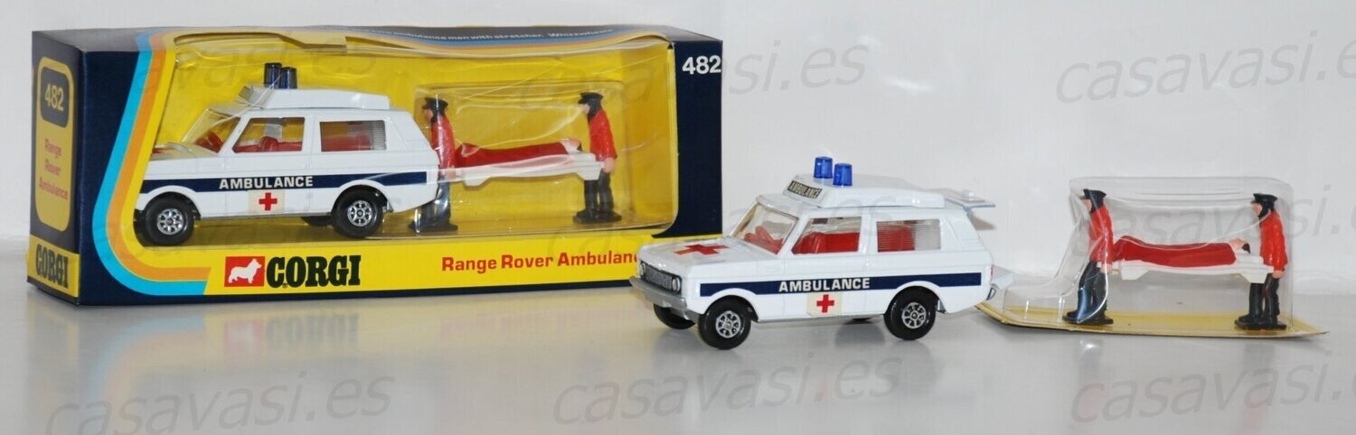 Corgi - 482 - 1974 - Range Rover Ambulance