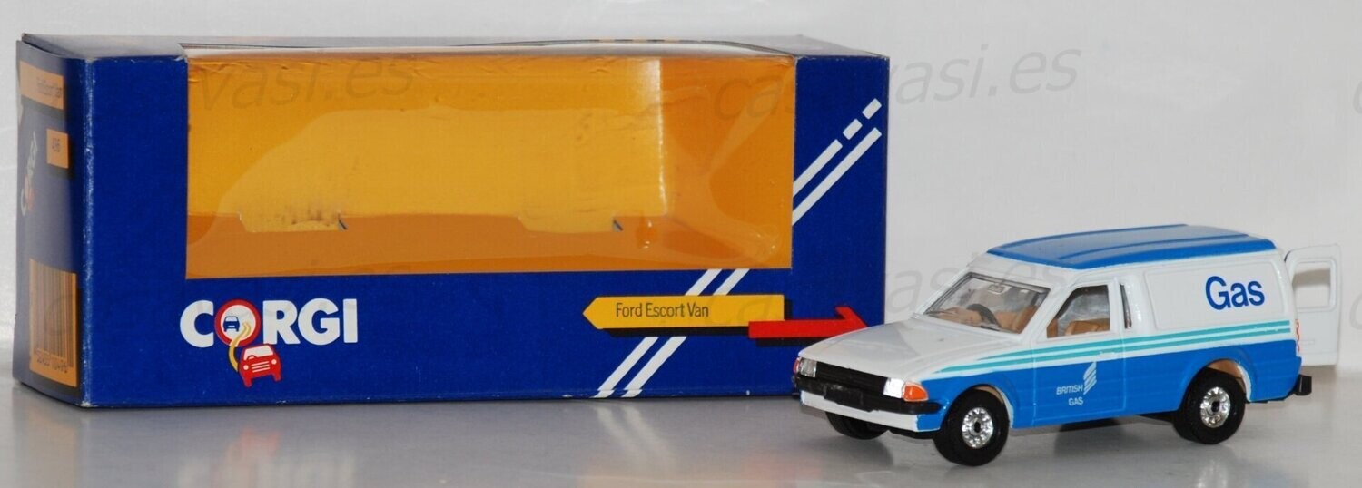 Corgi Toys - 498-1 - 1984 - Ford Escort Van - British Gas