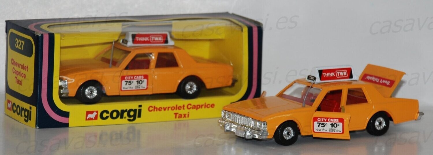 Corgi - 327 - 1979 - Chevrolet Caprice Taxi