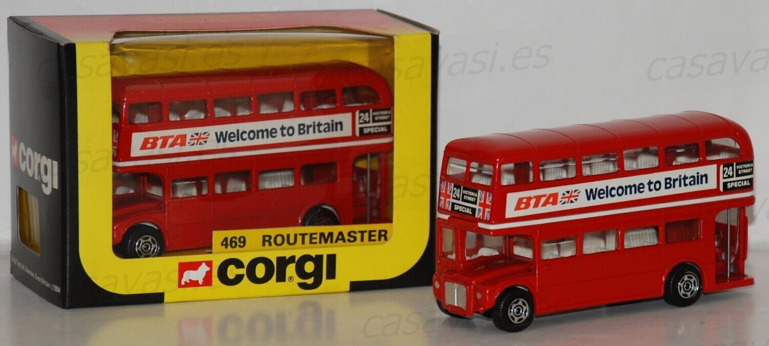 Corgi - 469 - 1984 - Routmaster Bus BTA
London Transporter