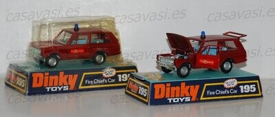 Dinky Toys - 1973 - 195 - Fire Chiefs Car