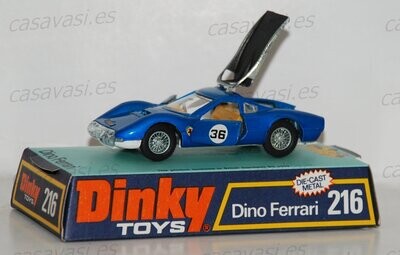 Dinky Toys - 1973 - 216- Dino Ferrari nº 38