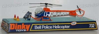 Dinky Toys - 1973 - 732 - Bell Police Helicopter