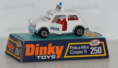 Dinky Toys - 1975 - 250 - Police MIni Cooper S