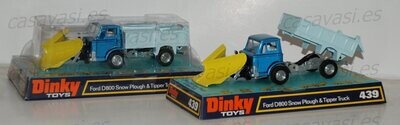 Dinky Toys - 1971 - 439 - Ford D800 Snow Plough & Tipper Truck