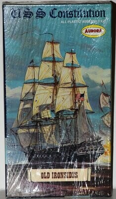 Aurora - KIT.NO.436-249 - Made in USA - U.S.S. Constitution - Old Ironsides
Box Size 33 x 18 cm