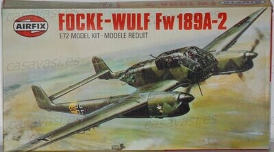 Airfix - 1980 - s2-02037-8 - 1/72 - Focke-Wulf FW 1892-A-2
Box Size 21 x 11.5 cm.