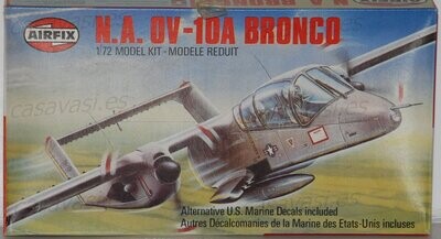 Airfix - 1980 - s2-02035-2 - 1/72 - N.A. OV - 10 A Bronco
Box Size 21 x 11.5 cm.