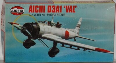 Airfix - 1980 - s2-02014-5 - 1/72 - Aichi D3A1 "Val"
Box Size 21 x 11.5 cm.