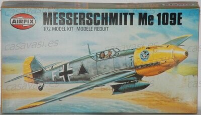 Airfix - 1979 - s2-02048-8 - 1/72 - Messerschmitt Me 109 E
Box Size 21 x 11.5 cm.