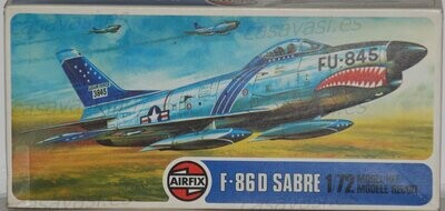 Airfix - 1975 - s2-02061-1 - 1/72 - F-86 D Sabre
Box Size 21 x 11.5 cm.