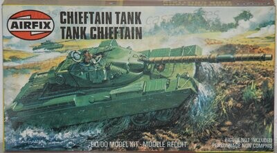 Airfix - 1979 - s2-02305-8 - ho/00 - Chieftain Tank
Box Size 21 x 11.5 cm.