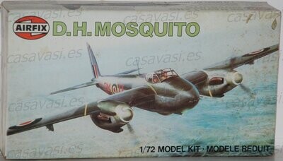 Airfix - 1979 - s3-03019-3 - 1/72 - D.H.Mosquito
Box Size 23 x 12.5 cm