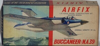Airfix - s3 - Pattern Nº384 - 1/72 - Blackburn - Buccaneer (N.A.39)
Box Size 23 x 10 cm