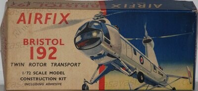 Airfix - s3 - Pattern Nº382 - 1/72 - Bristol 192 Twin Rotor Transport
Box Size 23 x 10 cm