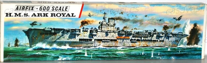 Airfix - s4-F408S - H.M.S. Ark Royal 1/600
Boz Size 42 x 11.5 cm.