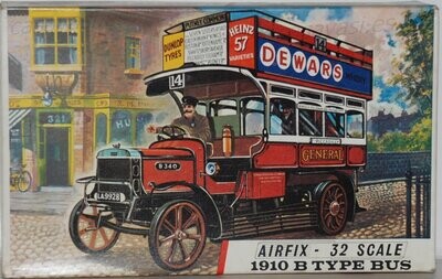 Airfix - s5 - Pattern nº 571 - 1/32 - 1910 B Type Bus
Box Size 25 x 15 cm.
