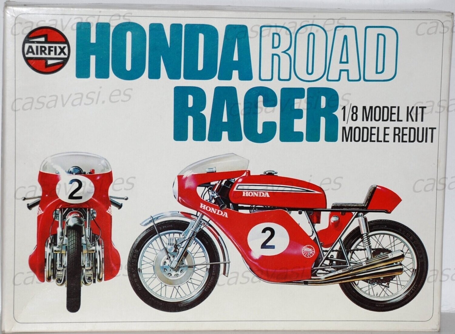 Airfix - 1977 - s11-11481-5 - 1/8 - Honda Road Racer
Box Size 35.5 x 26 cm