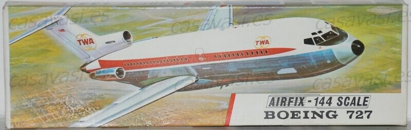 Airfix - sb-sk503 - 1/144 - Sky King Boeing 727 TWA
Box Size 29 x 9 cm