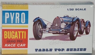 Pyro - 1967 - c303-60 - 1/32 - Nº 17 - Bugatti G.P.Race Car Grand Prix
Box Sixe 20.5 x 11 cm.