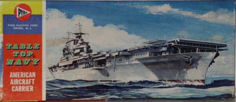 Pyro - b384-60 - Nº9 - USS.Hornet
American Aircraft Carrier
Box Size 23 x 9.5 cm.