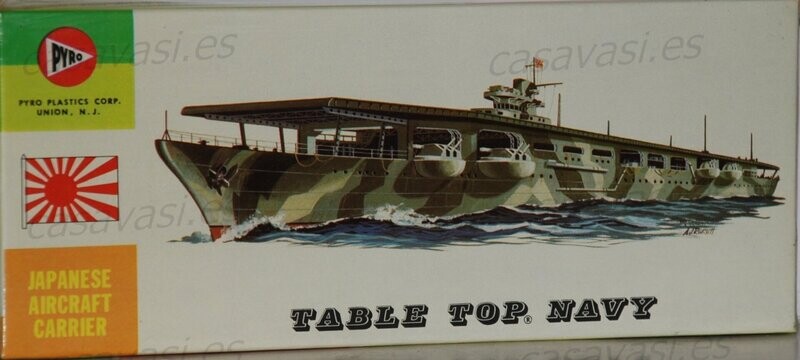 Pyro - b393-60 - Nº18 - I.M.S.Zuikaku
Japanese Aircraft Carrier
Box Size 23 x 9.5 cm.