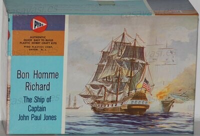 Pyro - c367-60 - Nº 7 - Bon Homme Richard - The Ship of Captain John Paul Jones
Box Size 18.5 x 12 cm.