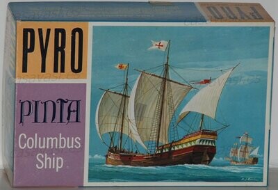 Pyro - c377-60 - Nº 12 - Pinta - Columbus Ship
Box Size 18.5 x 12 cm.