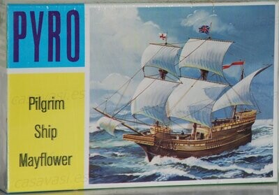 Pyro - b311-75 - Nº1 - 1967 - Mayflower - Pilgrim Ship
Box Size 18.5 x 12 cm.