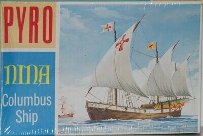 Pyro - b376-75 - Nº11 - 1968 - Nina - Columbus Ship
Box Size 18.5 x 12 cm.