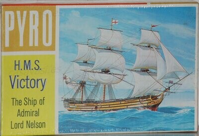 Pyro - b369-75 - Nº9 - 1968 - H.M.S.Victory - The Ship of Admiral Lord Nelson
Box Size 18.5 x 12 cm.
