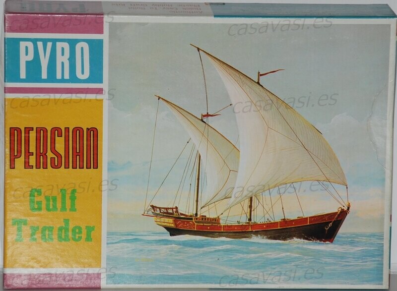 Pyro - 1965 - c252-100 - Nº 5 - Persian Gulf Trader
Box Size 25 x 18 cm.