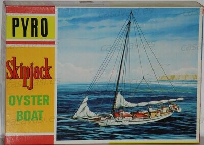 Pyro - 1965 - c269-100 - Nº 9 - Skipjack - Oyster Boat
Box Size 25 x 18 cm.