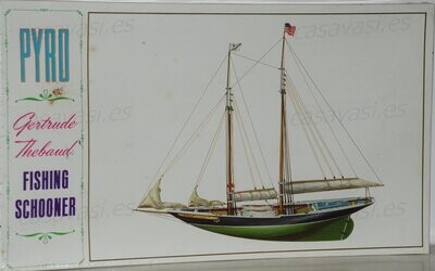 Pyro - b206-400 - Nº1 - Gertrude Theband - Fishing Schooner
Box Size 44 x 25 cm.