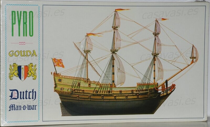 Pyro - b212-400 - Nº11 - Gouda - Dutch Man-O-War
Box Size 44 x 25 cm.