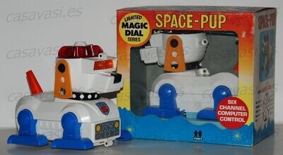 Tomy Space - Pup - Six Channel Computer Control - Plastic
Box Size 24 x 22
