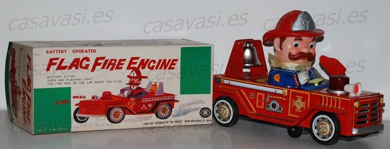 Flag Fire Engine 3753

Tin Plate

Box Size 27 x 12.5 cm.