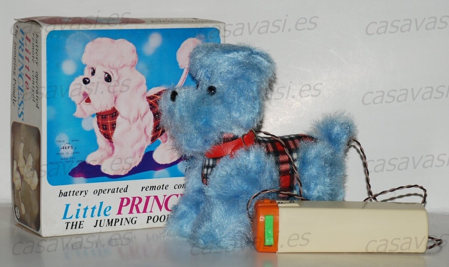 Little Princess - Blue - The Jumping Poodle
Perrito Saltarin - Azul
Box Size 18´5 x 18´5