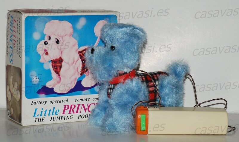 Little Princess - Blue - The Jumping Poodle

Perrito Saltarin - Azul
Box Size 18´5 x 18´5