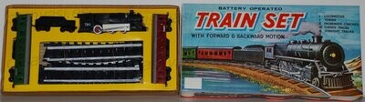 Train Set nº 764
Todo en plastico , Locomotora
Box Size 35 x 18.5 cm.