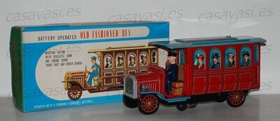 Old Fashion Bus - Tinplate
Box Size 36 x 18 cm.