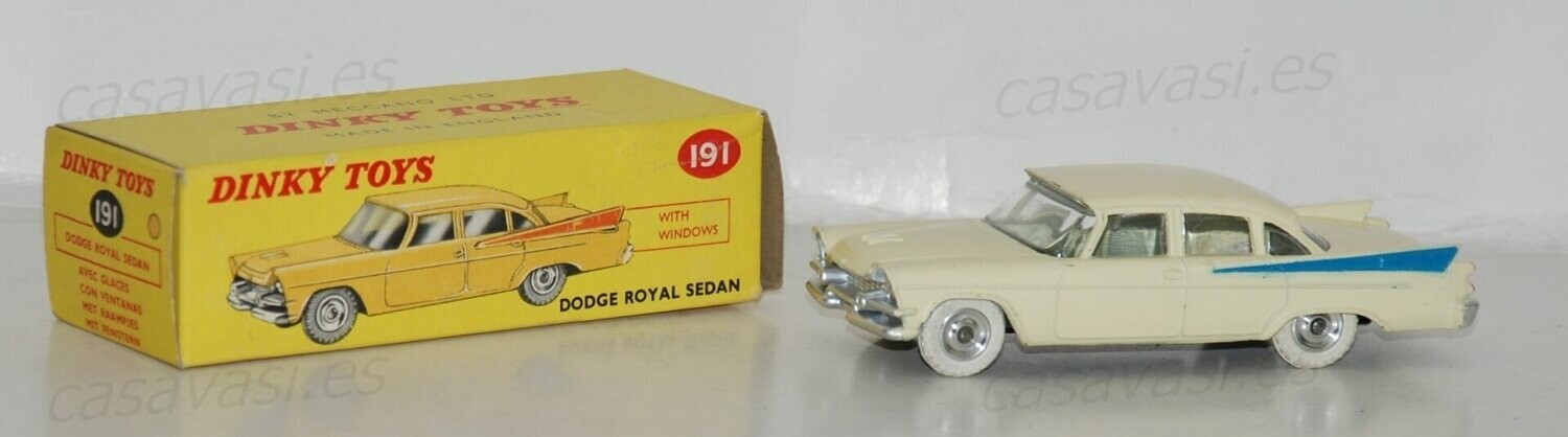 Dinky Toys - 191 - Dodge Royal Sedan