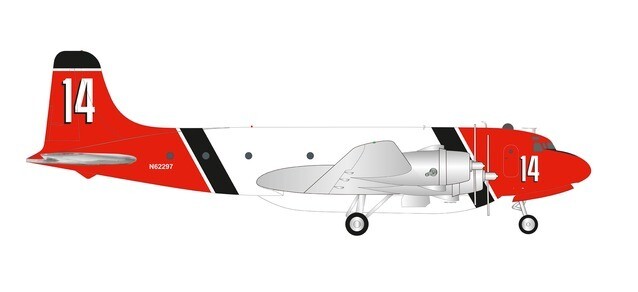 Aero Union Douglas C-54 1/200 Skymaster Air Tanker